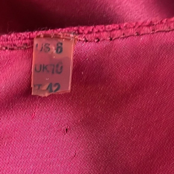 Classy Elie Tahari red wood dress - Picture 8 of 10